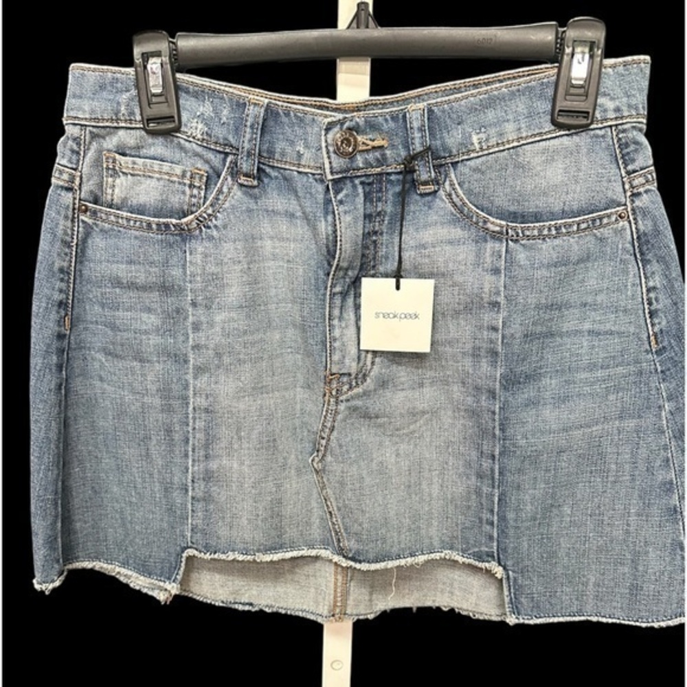 Sneak peek mini skirt